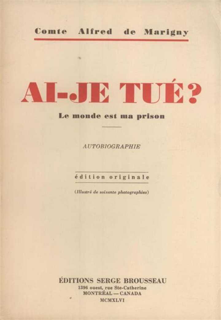 Alfred De Marigny S Biography