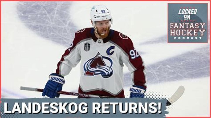 Nhl Team Captain Gabriel Landeskog
